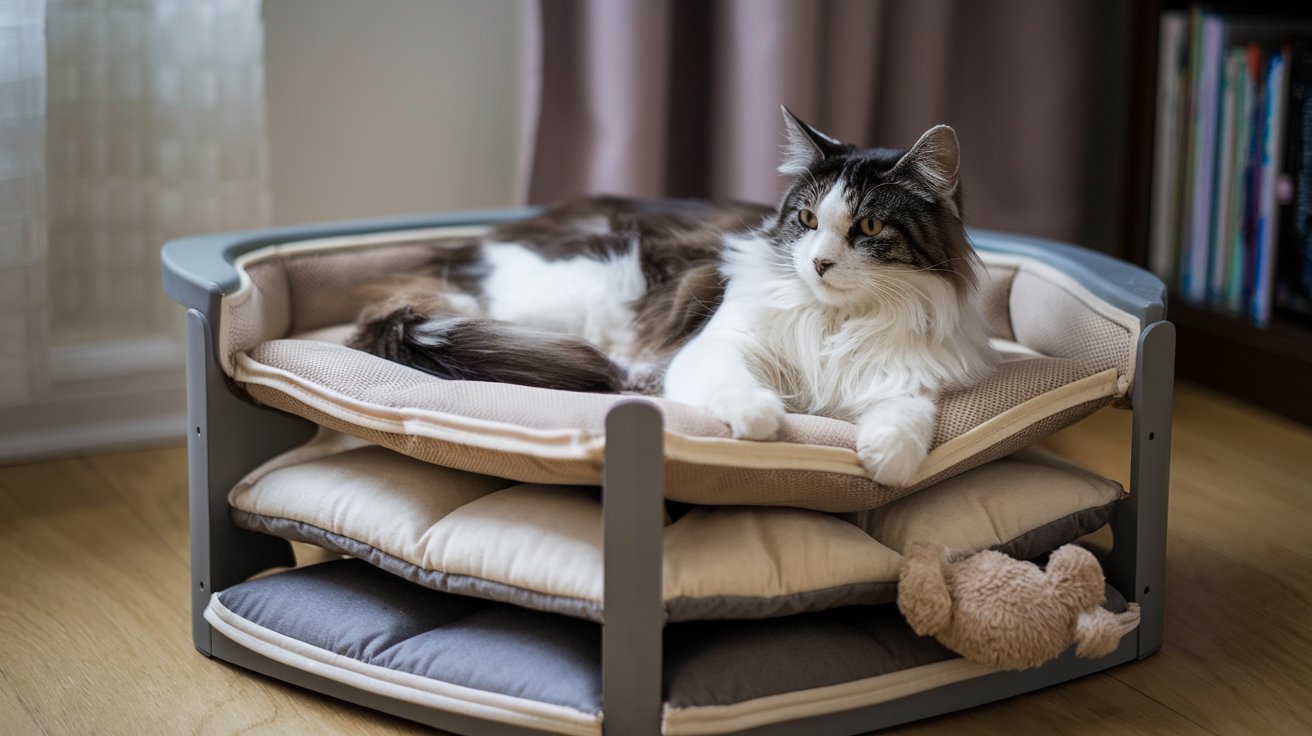 Orthopedic cat beds