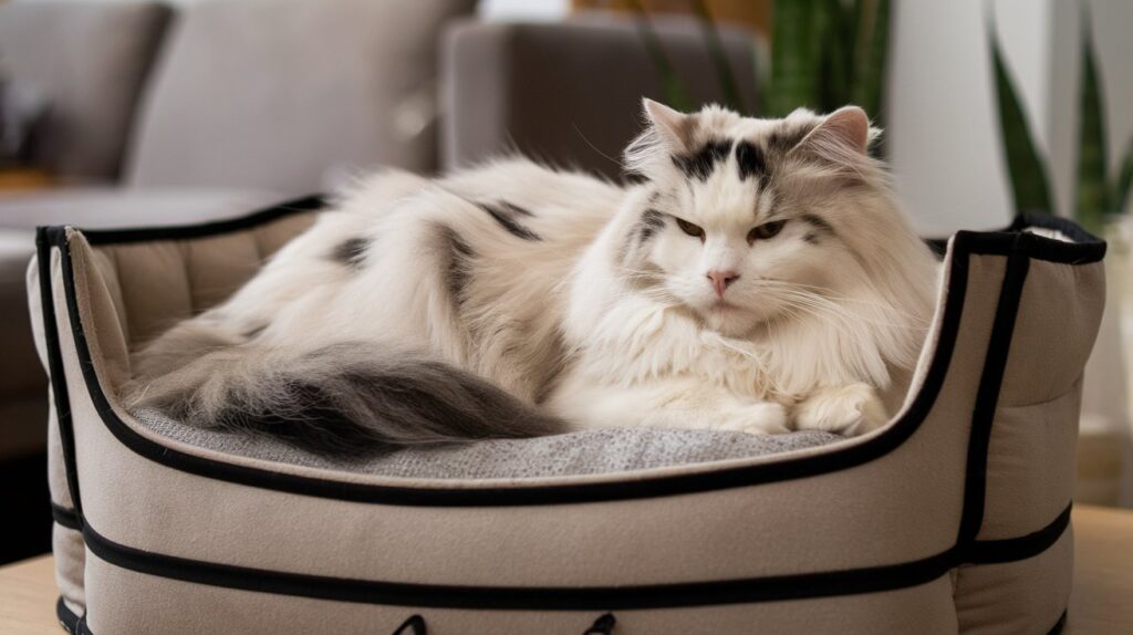 Orthopedic cat beds