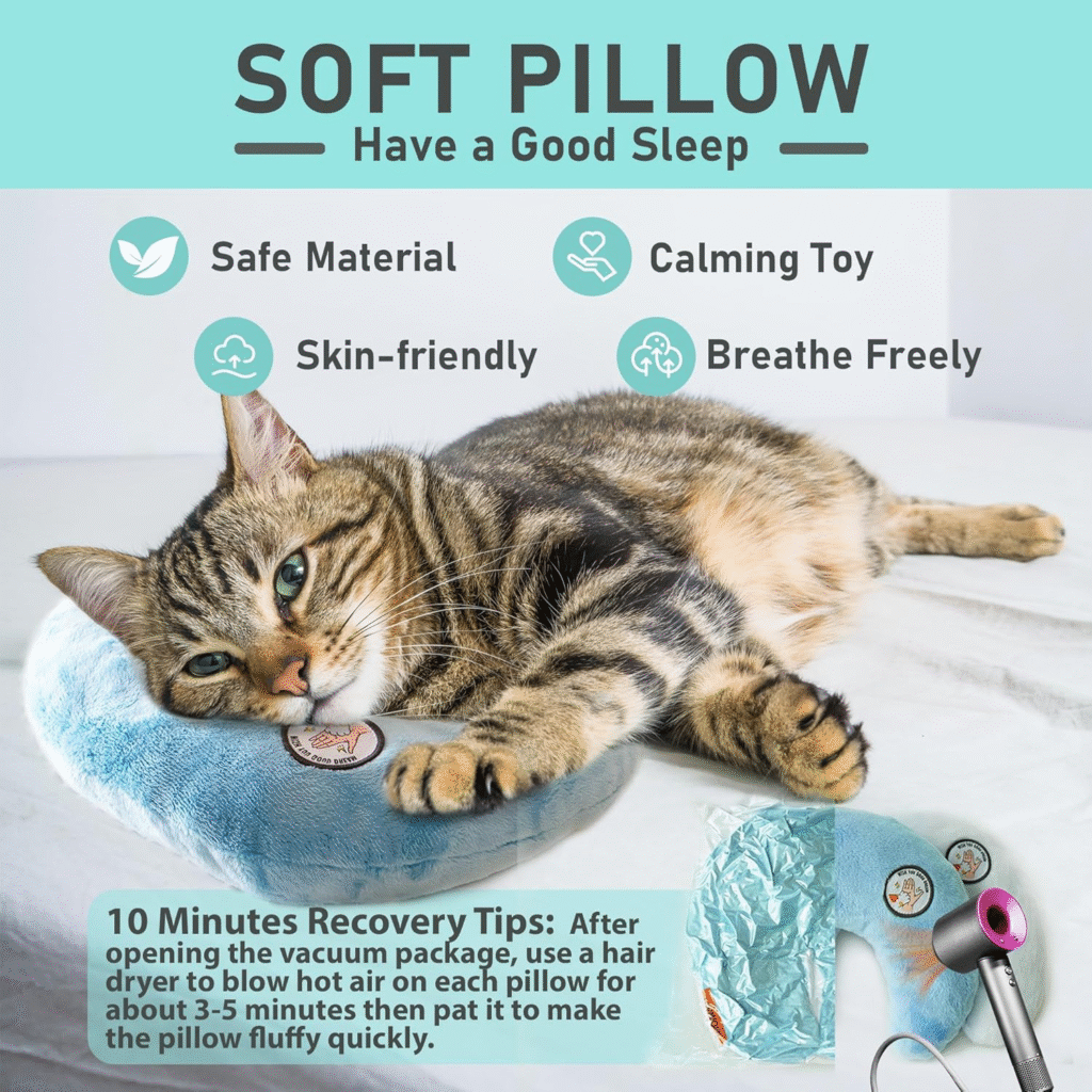 Memory Foam Cat Pillow