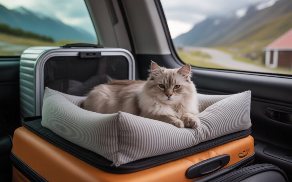 portable cat bed for travel