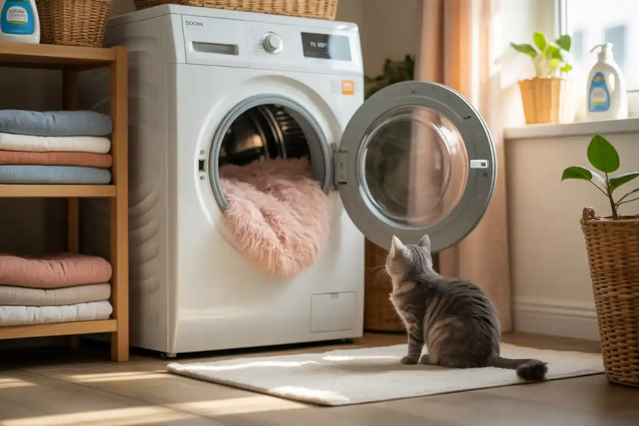 Can You Put Cat Beds in the Washing Machine?