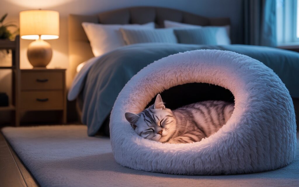 cat beds to stop midnight zoomies