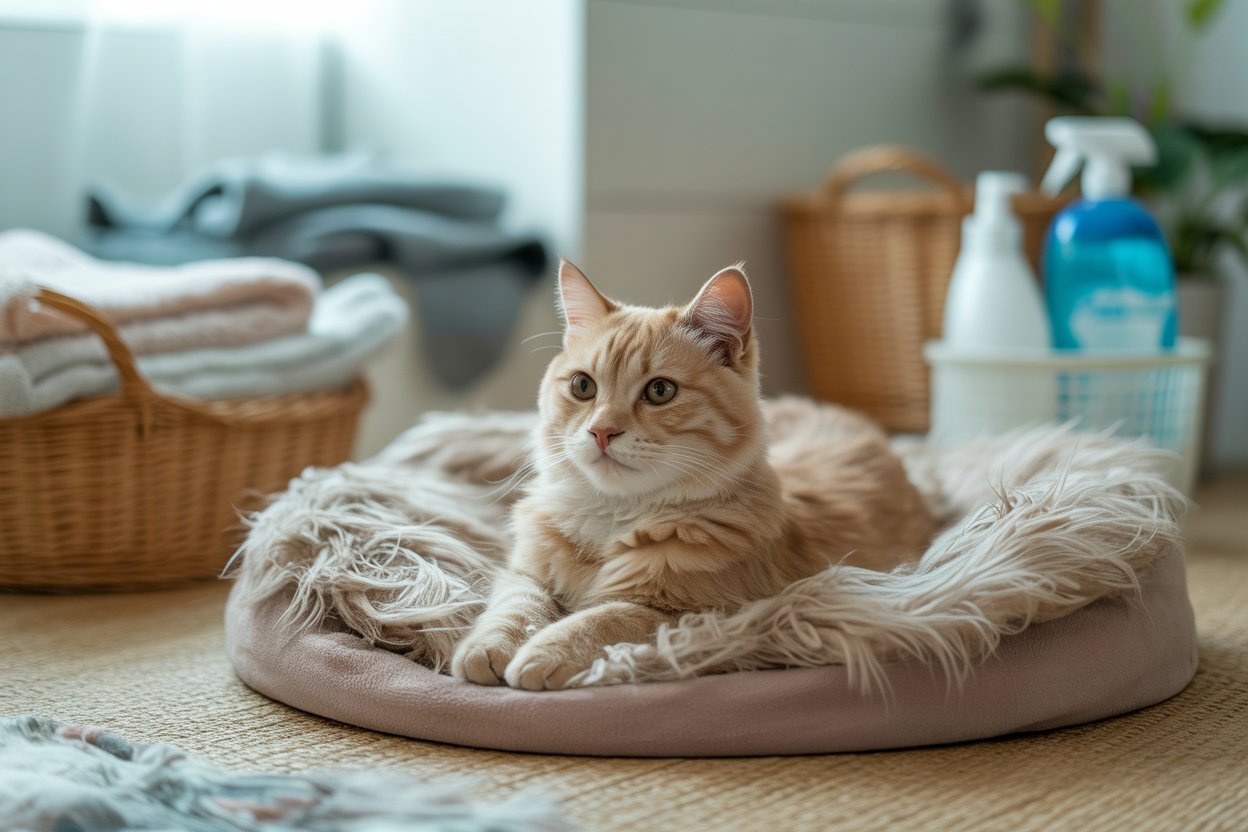 How to Clean and Maintain Your Cat’s Bedding (Ultimate Guide)