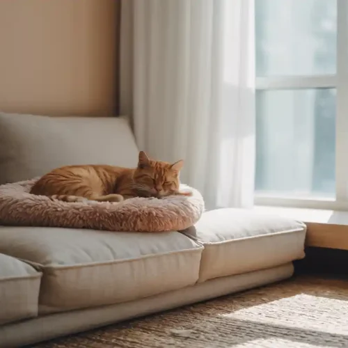 Cat Pillows for Small Spaces or Studio Apartments